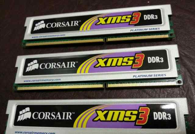 Corsair TR3X3G1333C9 3Gb dimm