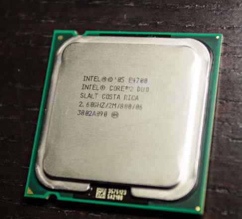 Процессор Intel Core 2 Duo E4700 2600MHz, LGA775