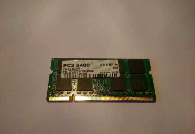 DDR II OCZ - sodimm (PC 2 5400 5-5-51.8v 1Gb)