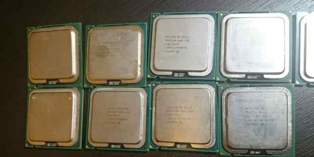 Разнообразные CPU под 775 сокет