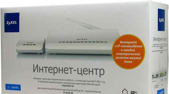 Zyxel P660HWP EE + PLA400 EE Маршрутизатор adsl