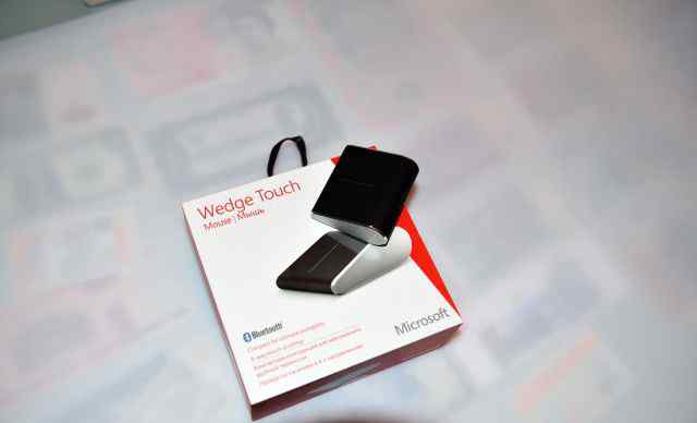 Microsoft Wedge Touch Mouse Black Bluetooth