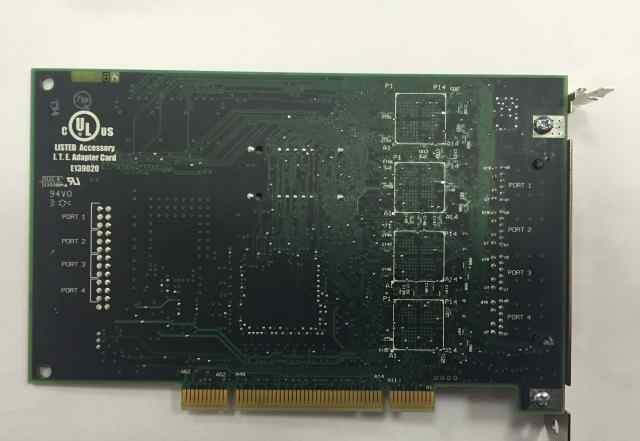 4-х портовая PCI сетевая плата на Intel