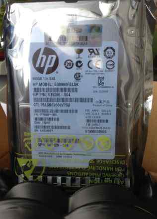 Жесткий диск HP900Gb 10K SAS 2.5DP 6.0G 625031-B21