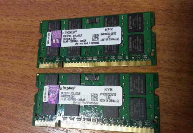 Kingston KVR800D2S6/2G DDR2 2GB SO-dimm