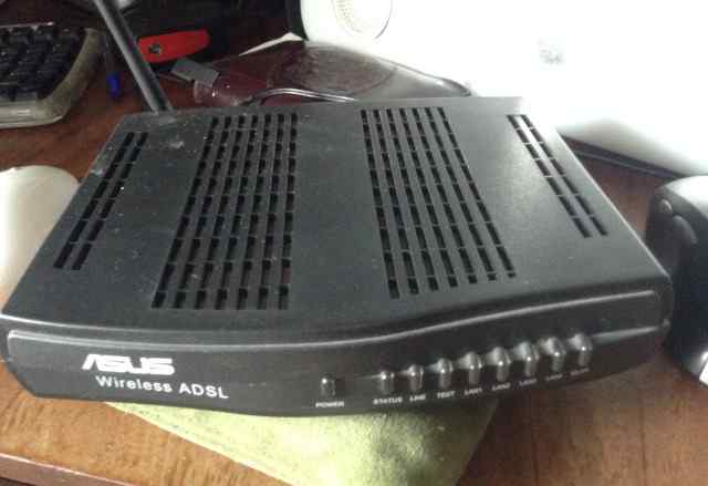 Модем DSL asus "AAM6020VI-T4" adsl (LAN, WiFi)