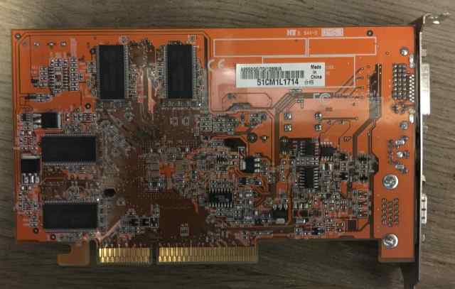 Asus A9550GE Radeon 9550 250Mhz AGP 128Mb 400Mhz