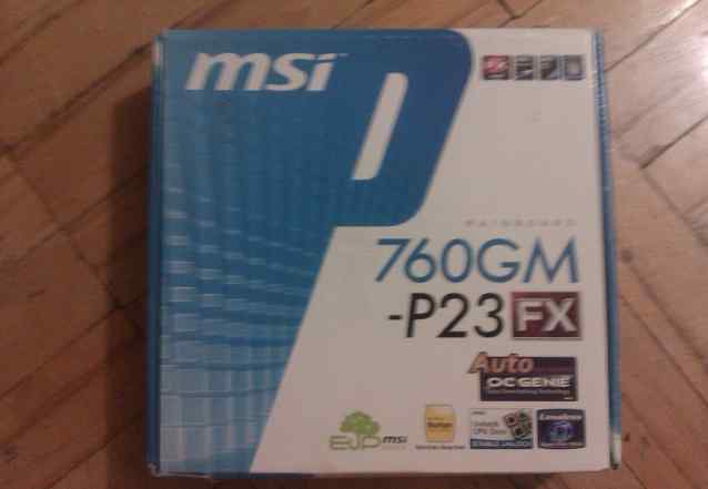 MSI 760GM-P23 socket AM3+ (mATX)