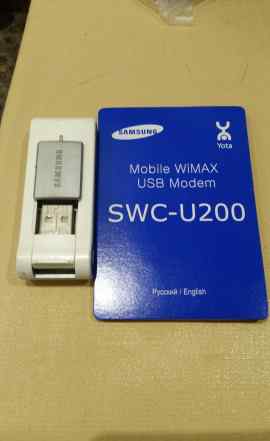 Модем Yota Samsung U-200 wimax, белый