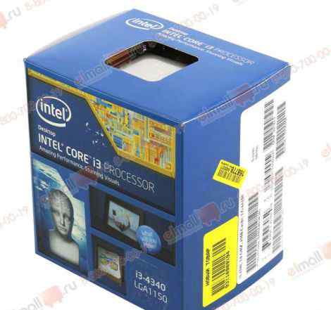  Intel i3 4340 3.6Ghz 1150 BOX Не вскрыт