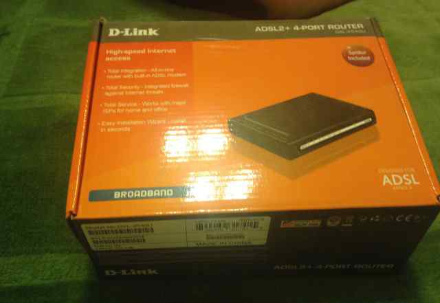 Adsl modem d-link DSL -2540U