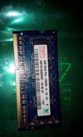  SO-dimm DDR3 - 4Гб 1333 Hynix