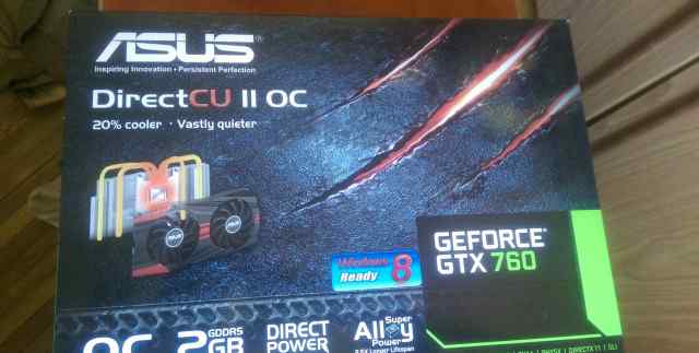 Asus GTX760 2GB dualdvi+ hdmi+ DP+ SP