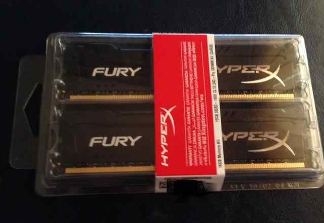 HyperX fury Black Series 16Gb 1866MHz DDR3