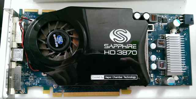 Видеокарта Sapphire ATi Radeon HD 3870 1Gb DDR4