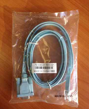 Консольный кабель Cisco DB9-RJ45
