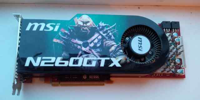 Видеокарта GeForce GTX 260 MSI