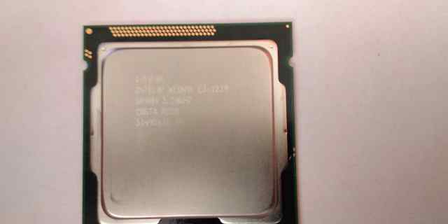 Процессор Intel Xeon E3-1230