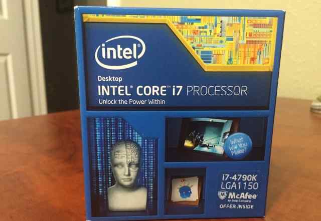 Intel Core i7 4790K новые-доставка
