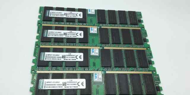 4GB 4x1GB PC3200 DDR400 400MHz 184pin kingston Low