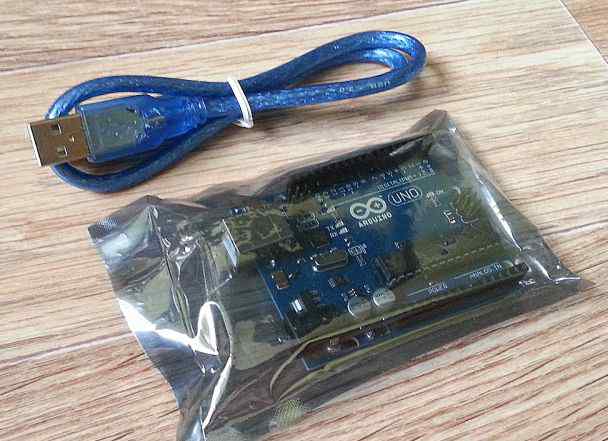 Arduino UNO R3 + USB-кабель (полный комплект)