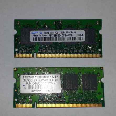 DDR2 SO-dimm 512MB 667MHz