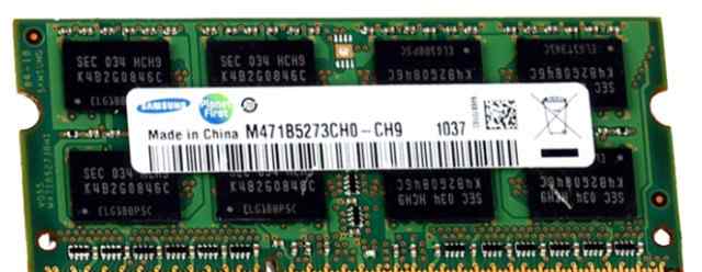 Модуль памяти Samsung DDR3 SO-dimm