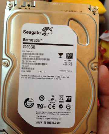 Жесткий диск Seagate Barracuda 2TB 3.5