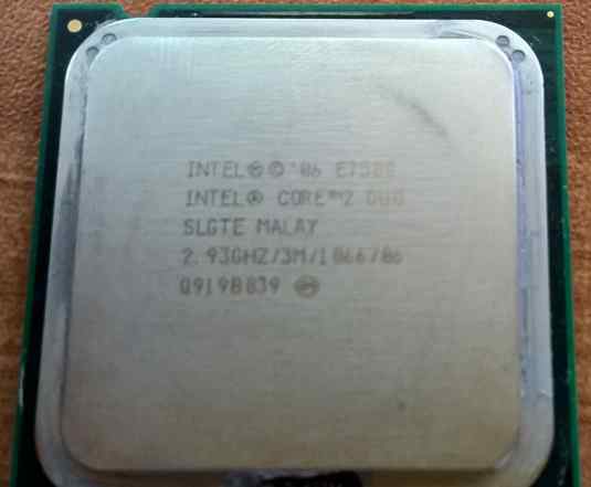 Intel Core 2 Duo E7500 Wolfdale