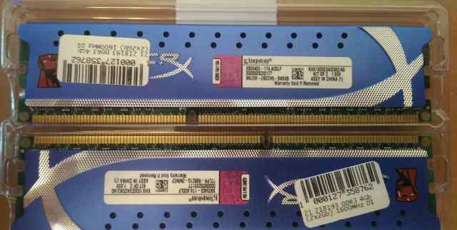 Dimm DDR3, 4 (2x2), Kingston HyperX Genesis, X