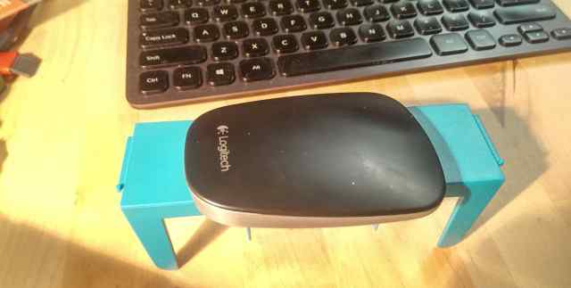 Logitech Ultrathin Touch Mouse T630 Black-Silver
