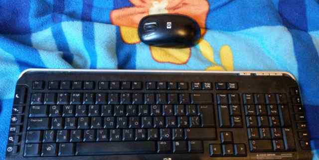 Клавиатура+ мышь hp беспроводные