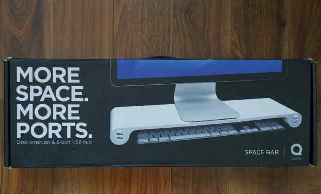 Quirky Spacebar Plastic, 6 USB, цвет белый
