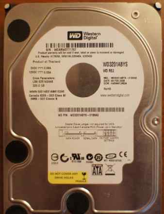 WD WD3201abys жёсткий диск 320 гб