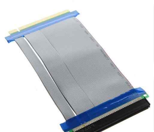 Райзер PCI-E X16 to X16, широкий, без питания