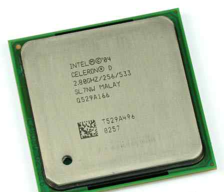 Intel Celeron D 335 Prescott 2.8GHz. Зеленоград