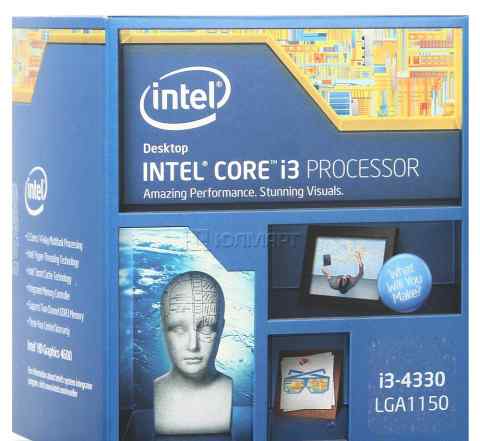 Процессор Intel Core i3-4330 BOX 3.5 ггц