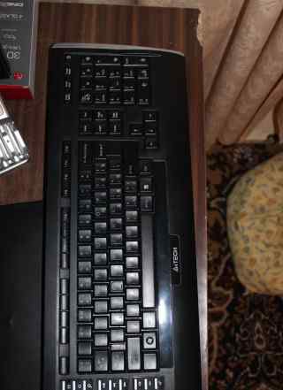 Клавиатура A-4Tech A4Tech 9300F, Wireless USB GR-1