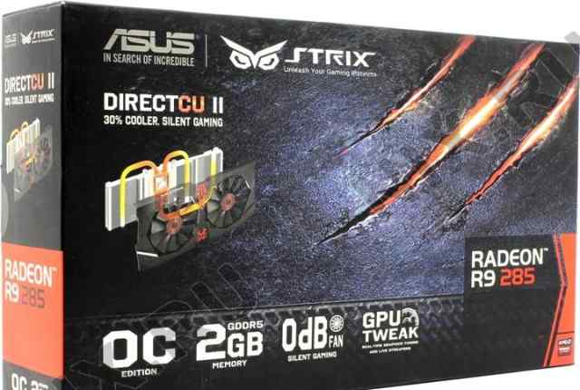 Asus AMD Radeon R9 285 (strix-R9285-DC2OC-2GD5)