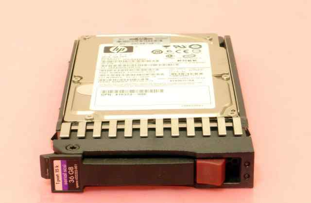 Жесткий диск HP 36GB 15K SAS 2.5 + корзина нр