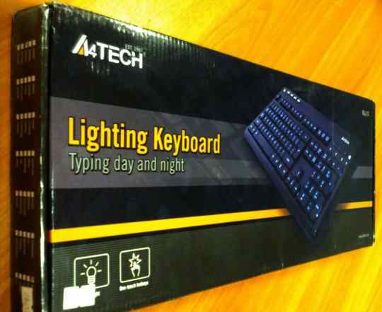 Клавиатура со светящимися клавишами A4tech KD-126
