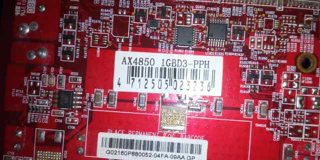 HD 4850 1GB 256-битный gddr3 PCI E