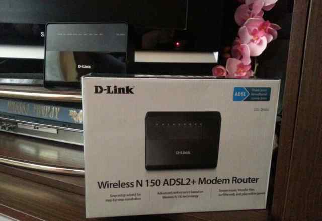 Wi-fi роутер D-link dsl 2640 u