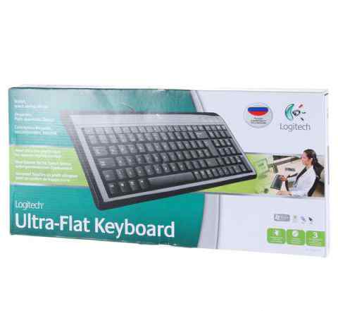 Клавиатура Logitech Ultra-Flat Keyboard, новая