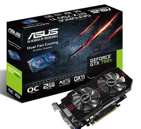 Asus GeForce GTX 750 TI 2GB DDR5 PCI-3.0