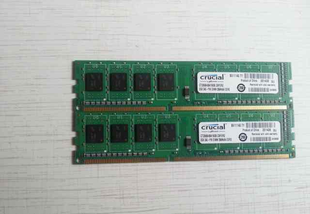 DDR3 2Gb crucial ct25664ba160b. c8fer2