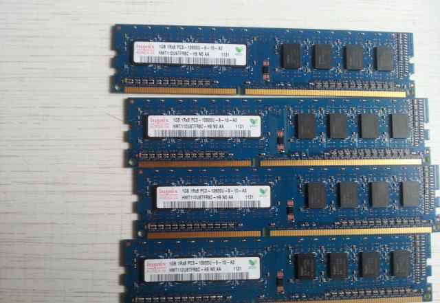 DDR3 hynix 1gb 1rx8 pc3-10600u-9-10-a0