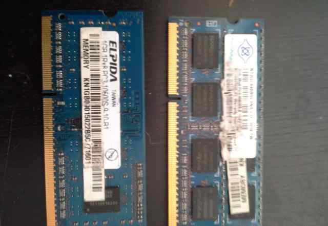 Оперативная Память Б/у DDR2 DDR3 для ноутбука