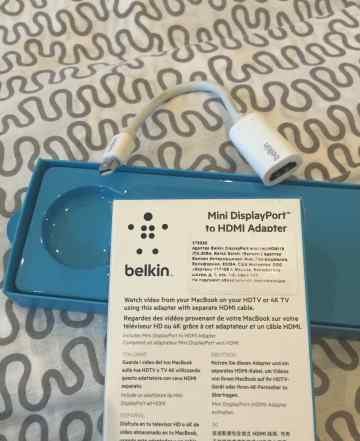 4K Belkin Mini Displayport - hdmi Адаптер uhdtv