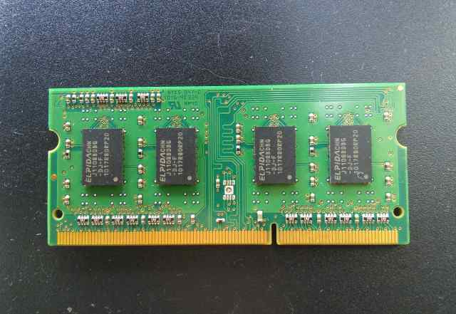 Озу 1Gb, DDR3 SO-dimm PC8500 1066Mhz